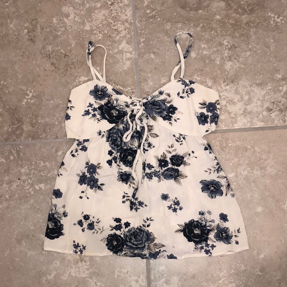 Floral tank top
